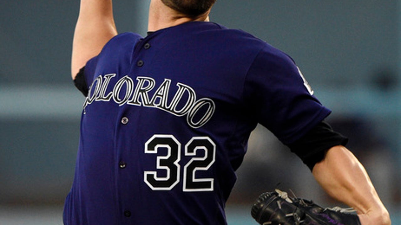 Dodgers get 1-hit by Chatwood, Rockies in 6-1 defeat